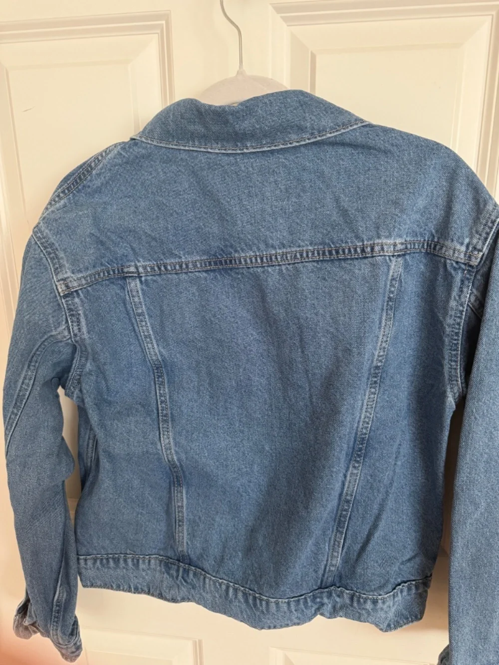 old navy denim childs jacket light denim zize small
